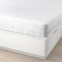 IKEA NORDLI НОРДЛИ, кровать с отд д / хранения и матрасом, белый / Екрехамн твердый, 160x200 см 395.368.78 фото thumb №2