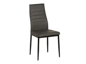 BRW Мягкое кресло Wani из экокожи черного цвета WANI-BLACK-LS45-1 фото