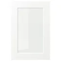 IKEA ENKÖPING ЭНЧЁПИНГ, стеклянная дверь, белая имитация дерева, 40x60 см 405.057.91 фото thumb №1