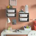 IKEA TROFAST ТРУФАСТ, модуль навісний, сірий, білий, 34x21x30 см фото thumb №2