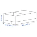 IKEA STUK СТУК, коробка з відділеннями, білий, 20x34x10 см 604.744.25 фото thumb №9