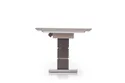 Обеденный стол раскладной HALMAR LORD 160-200x90 см, светлый ясен/темный ясен фото thumb №3