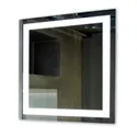 Doloto-Mirror Квадратное зеркало с LED подсветкой "Quadro", 800х800 мм фото thumb №2