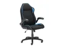 BRW Hacker, ігрове крісло чорно-синє, синій/чорний OBR-HACKER-CZARNO_NIEBIESKI фото thumb №1