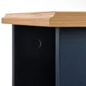 IKEA SKRUVBY СКРУВБЮ, журнальний столик, чорно-синій, 40x32 см 505.319.83 фото thumb №5