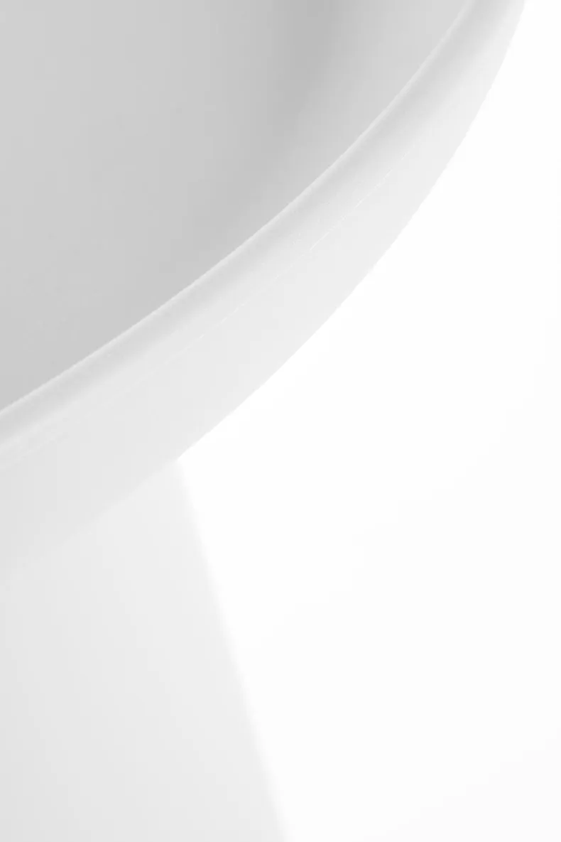 Журнальний стіл круглий HALMAR ALEXIS 50x50 см, білий фото №3