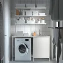 IKEA ENHET ЕНХЕТ, пральня, білий, 139x63.5x90.5 см 395.545.65 фото thumb №2