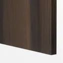 IKEA STORKLINTA СТОРКЛИНТА, дверь, темно-коричневый/имит. дуб, 50x229 см 905.843.71 фото thumb №2