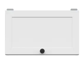 BRW Верхний кухонный шкаф Junona Line 50 см наклонный белый, белый GO/50/30-BI/BI фото
