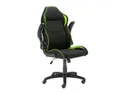 BRW Hacker, Игровое кресло черно-зеленого цвета, зелёный/черный OBR-HACKER-CZARNO_ZIELONY фото thumb №3