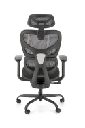 Крісло комп'ютерне офісне обертове HALMAR GOTARD чорний фото thumb №12