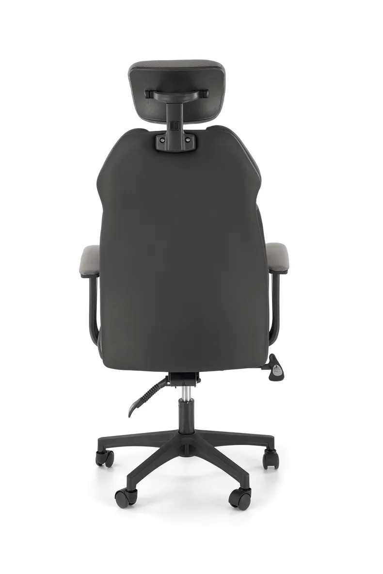 Крісло офісне, комп'ютерне HALMAR CHRONO, сірий/чорний фото №5