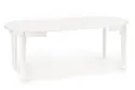 Обеденный стол раскладной HALMAR SORBUS 100-200x100 см, белый фото thumb №10