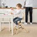 IKEA GRÅVAL ГРОВАЛЬ, детский / высокий стул+столешницей, береза 893.366.74 фото thumb №4