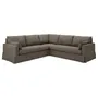 IKEA HYLTARP ХЮЛЬТАРП, кутовий диван, 4-місний, Гранат сіро-коричневий 195.148.20 фото