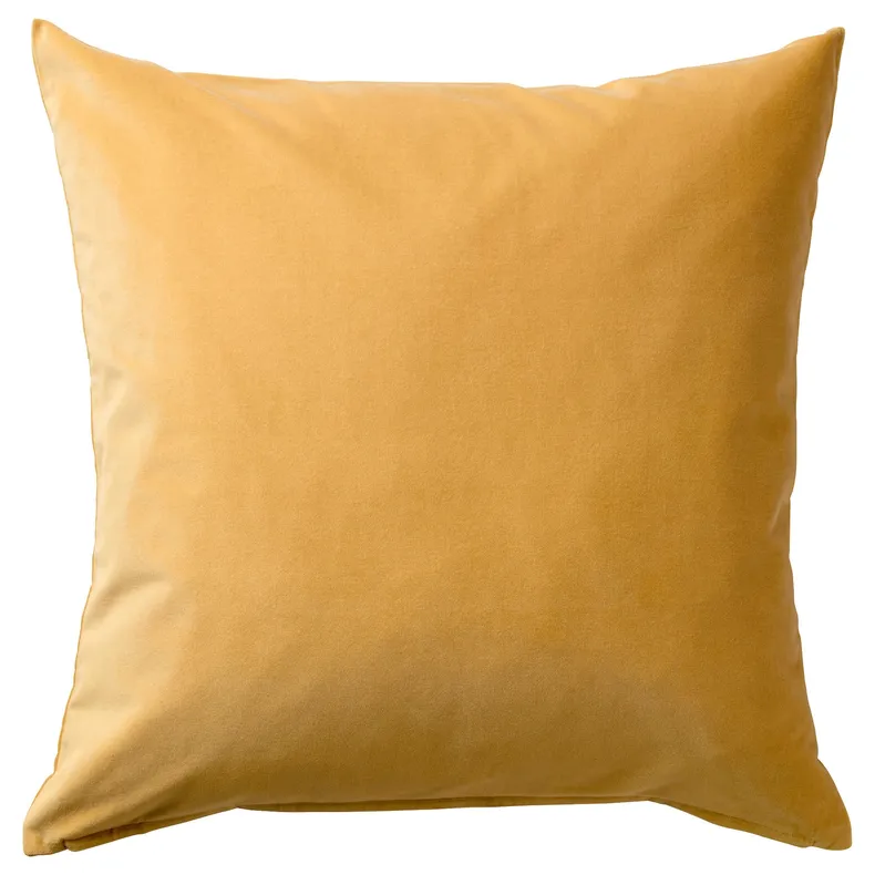 IKEA SANELA САНЕЛА, чехол на подушку, золотисто-коричневый, 50x50 см 803.701.63 фото №1