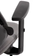 Крісло комп'ютерне офісне обертове HALMAR RUBIO сірий/чорний фото thumb №15