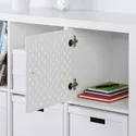 IKEA KALLAX КАЛЛАКС, вставка з перфорованою дошкою, білий, 33x33 см 204.161.97 фото thumb №2