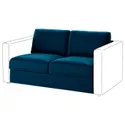 IKEA VIMLE ВИМЛЕ, секция 2-местного дивана-кровати, Джупарп темно-зелено-голубой 595.372.59 фото thumb №2
