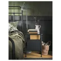 IKEA GRÅFJÄLLET ГРОФЙЕЛЛЕТ, приліжковий столик, антрацит, 45x36x59 см 205.702.21 фото thumb №5