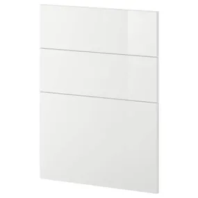 IKEA METOD МЕТОД, 3 фасада для посудомоечной машины, Рингхульт белый, 60 см 094.498.92 фото