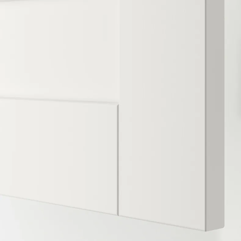 IKEA PLATSA ПЛАТСА, шафа з дверцятами й шухлядами, білий / SANNIDAL САННІДАЛ білий, 240x57x133 см 194.876.47 фото №5