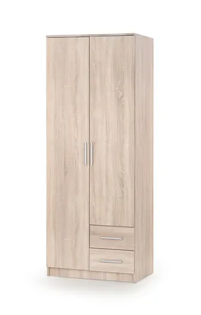 Шкаф для одежды HALMAR LIMA S-2 80x52 см дуб сонома фото