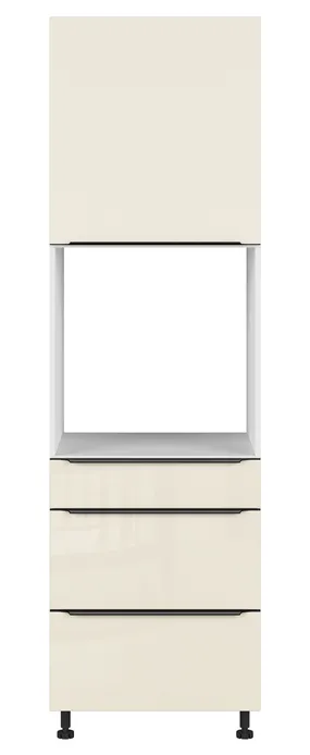 BRW Кухонный духовой шкаф Sole L6 60 см с ящиками с плавным закрыванием магнолия жемчуг, альпийский белый/жемчуг магнолии FM_DPS_60/207_2STB/STB/P-BAL/MAPE фото