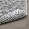 IKEA TOFTBO ТОФТБО, килимок для ванної кімнати, сіро-білий меланж, 50x80 см 904.222.51 фото thumb №4