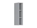 BRW Кухонный шкаф с открытым верхом 15 см серый grenola, гренола серая G_15/72-SZG фото thumb №2