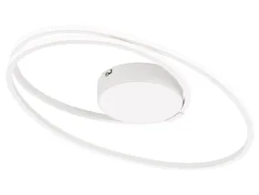 BRW Металлический плафон Nia LED белый 076426 фото