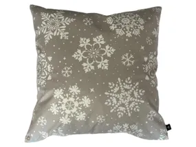 BRW Декоративная подушка Snow Chic 45x45 см серая 095195 фото