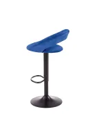 Барний стілець HALMAR H102 хокер темно-синій фото thumb №2