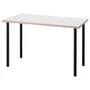 IKEA LAGKAPTEN ЛАГКАПТЕН / ADILS АДІЛС, письмовий стіл, білий антрацит / чорний, 120x60 см 795.084.06 фото