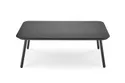 Садовий комплект HALMAR ROCCA (диван + два крісла + столик), темно-сірий / світло-сірий фото thumb №12