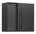 BRW Sole L6 левый угловой кухонный шкаф черный матовый 80x72 см, черный/черный матовый FM_GNW_80/72/35_L/B-CA/CAM фото thumb №2