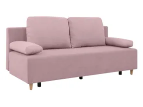 BRW Трехместный диван раскладной BRW SUN с ящиком для хранения велюровый, розовый SO3-SUN-LX_3DL-G2_BB2190 фото
