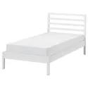 IKEA TARVA ТАРВА, каркас кровати, белое пятно, 90x200 см 005.862.04 фото thumb №1