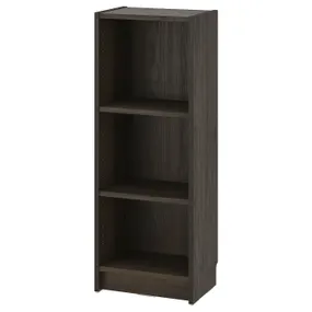 IKEA BILLY БИЛЛИ, стеллаж, темно-коричневая имитация дуб, 40x28x106 см 004.927.57 фото