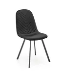 Кухонний стілець HALMAR K462 чорний (1шт=4шт) фото thumb №1
