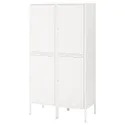 IKEA HÄLLAN ХЭЛЛАН, комбинация для хранения с дверцами, белый, 90x47x167 см 192.494.06 фото thumb №1