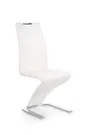 Кухонний стілець HALMAR K291 білий фото