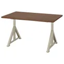 IKEA IDÅSEN ІДОСЕН, письмовий стіл, коричневий / бежевий, 120x70 см 392.810.18 фото thumb №1