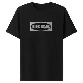 IKEA AURTIENDE, Футболка., чорний, L/XL 405.801.77 фото