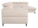 BRW Кутовий диван Aron правобічний з функцією спального місця і ящиком для зберігання велюровий бежевий NA-ARON-2F.RECBK-GC_BBF2B1 фото thumb №2