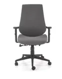 Крісло комп'ютерне офісне обертове HALMAR RUBIO сірий/чорний фото thumb №4