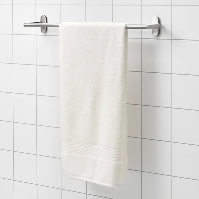 IKEA FREDRIKSJÖN ФРЕДРИКШЁН, банное полотенце, белый, 70x140 см 004.967.17 фото №3