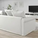 IKEA GRÖNLID ГРЕНЛІД, 4-місний диван із кушетками, ІНСЕРОС білий 494.071.40 фото thumb №7