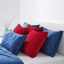 IKEA SANELA САНЕЛА, чохол на подушку, червоний, 50x50 см 004.473.07 фото thumb №3