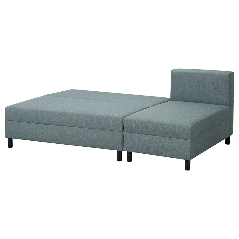 IKEA ANGSTA АНГСТА, 3-местный диван-кровать, с шезлонгом бирюзового цвета 805.014.37 фото №9
